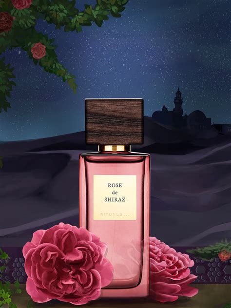 rose de shiraz rituals perfume.